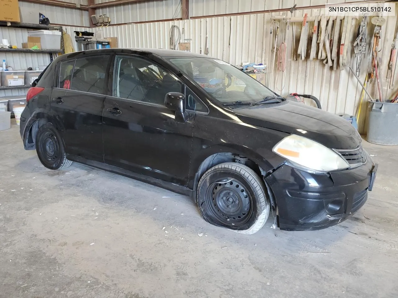 2011 Nissan Versa S VIN: 3N1BC1CP5BL510142 Lot: 67351594