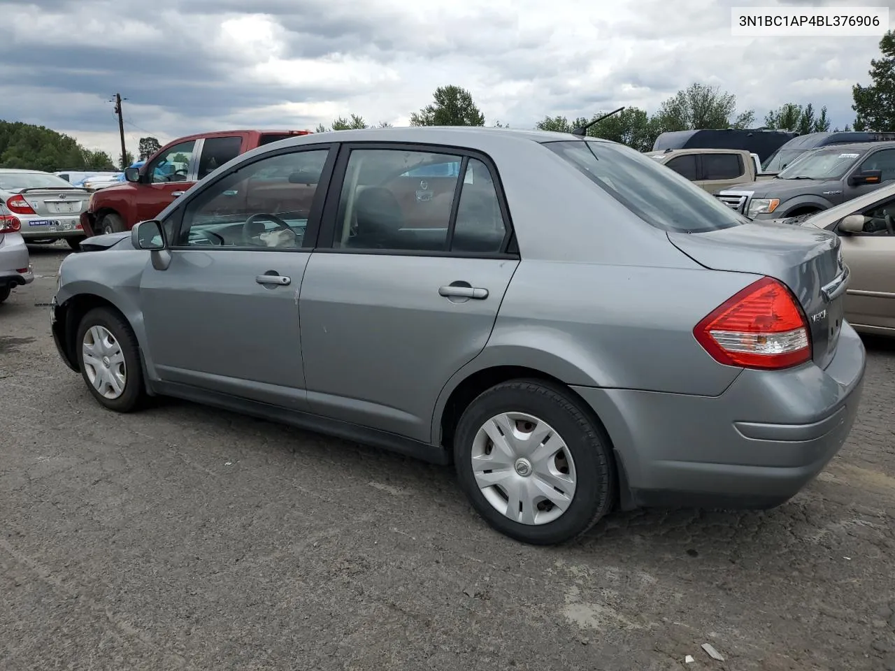 2011 Nissan Versa S VIN: 3N1BC1AP4BL376906 Lot: 67507534