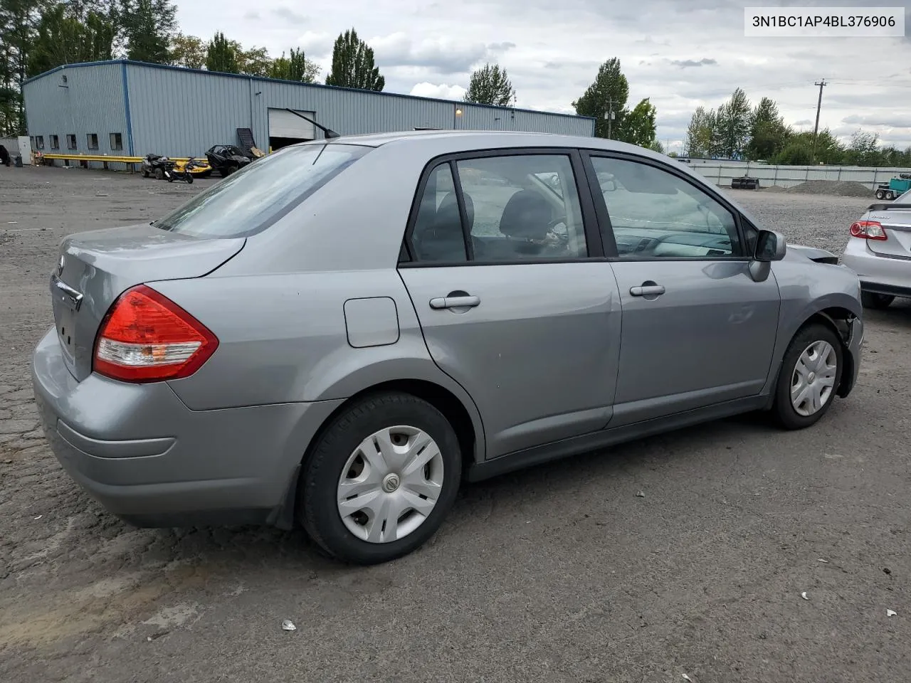 2011 Nissan Versa S VIN: 3N1BC1AP4BL376906 Lot: 67507534