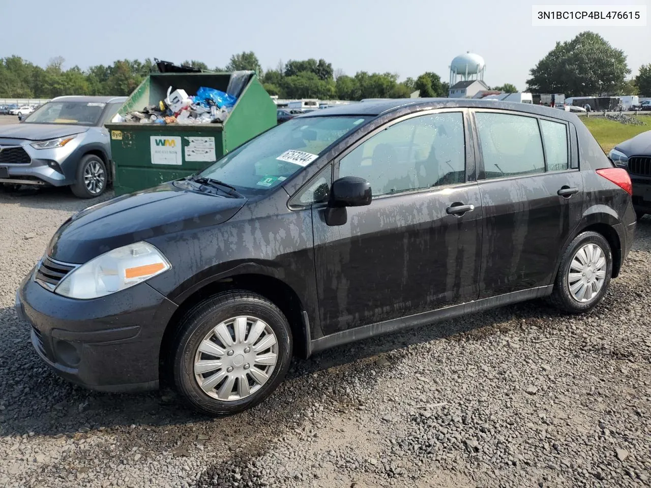 2011 Nissan Versa S VIN: 3N1BC1CP4BL476615 Lot: 67573244