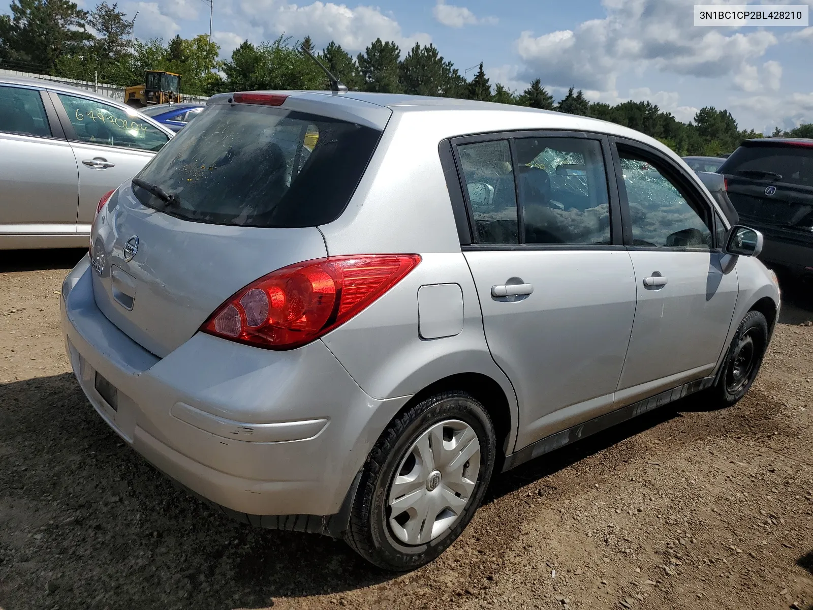 3N1BC1CP2BL428210 2011 Nissan Versa S