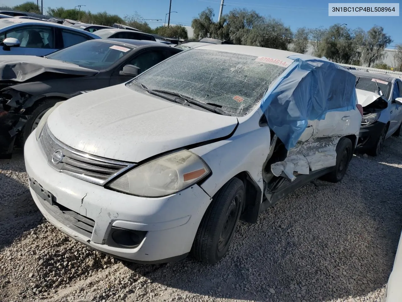 2011 Nissan Versa S VIN: 3N1BC1CP4BL508964 Lot: 67804614