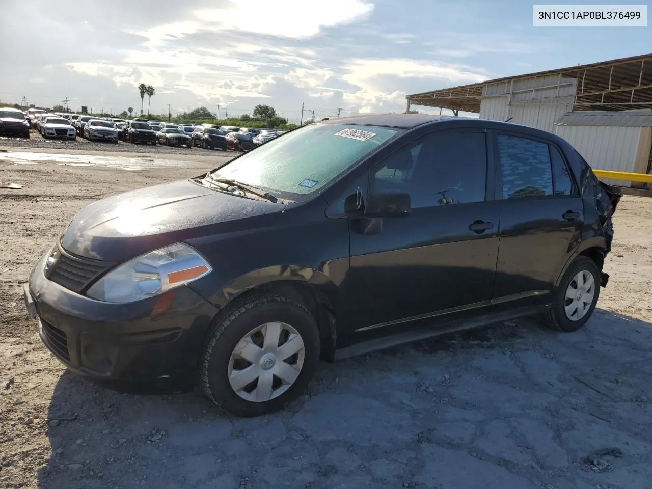 2011 Nissan Versa S VIN: 3N1CC1AP0BL376499 Lot: 67962564