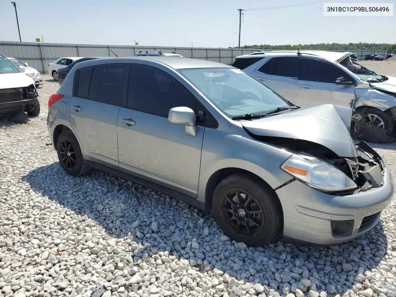 2011 Nissan Versa S VIN: 3N1BC1CP9BL506496 Lot: 68432994