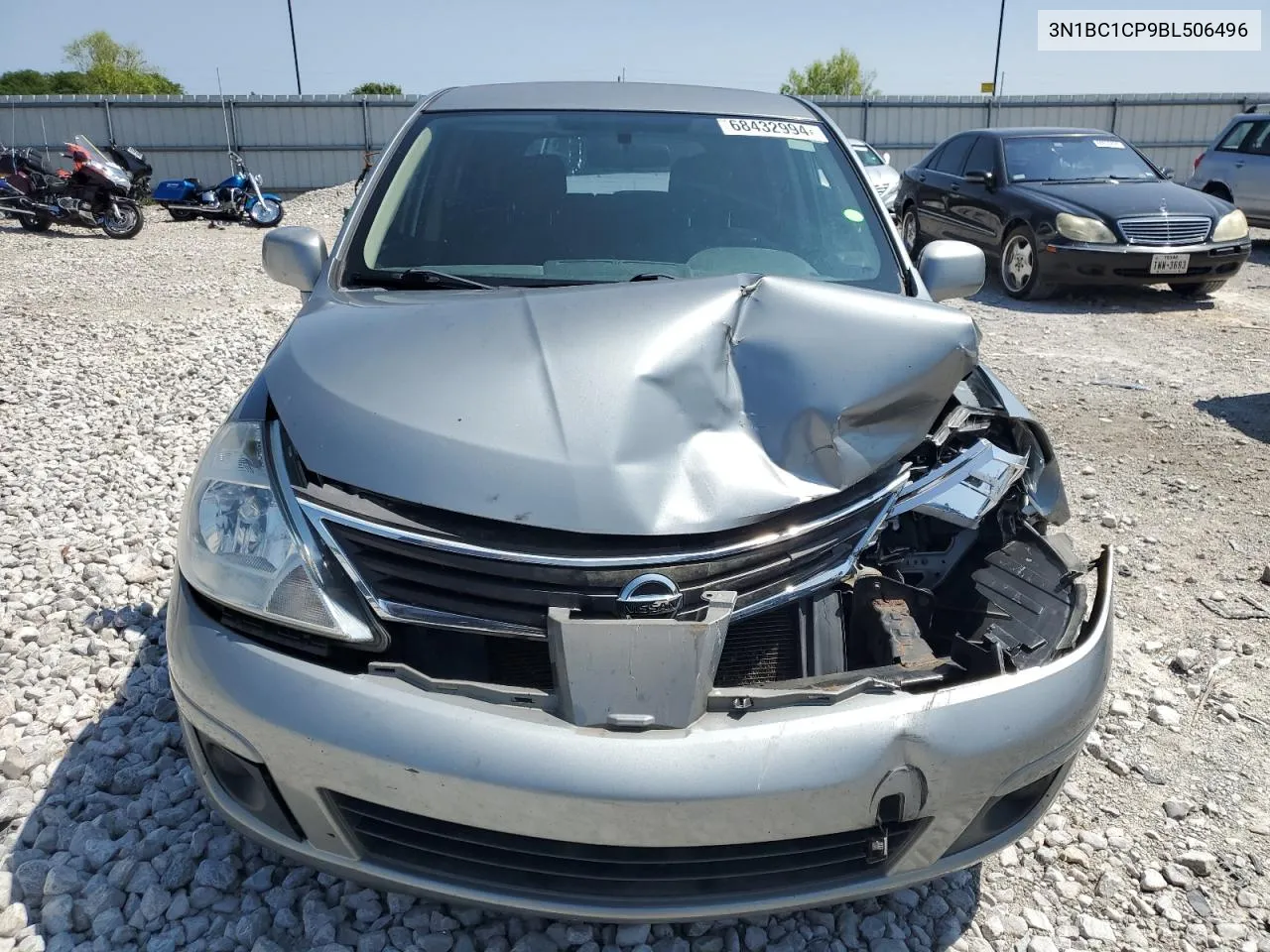 2011 Nissan Versa S VIN: 3N1BC1CP9BL506496 Lot: 68432994