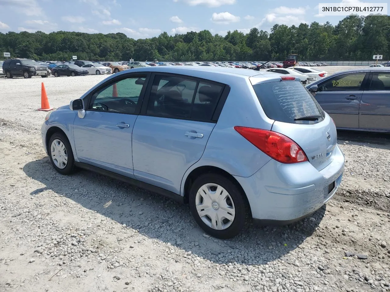 2011 Nissan Versa S VIN: 3N1BC1CP7BL412777 Lot: 68536744