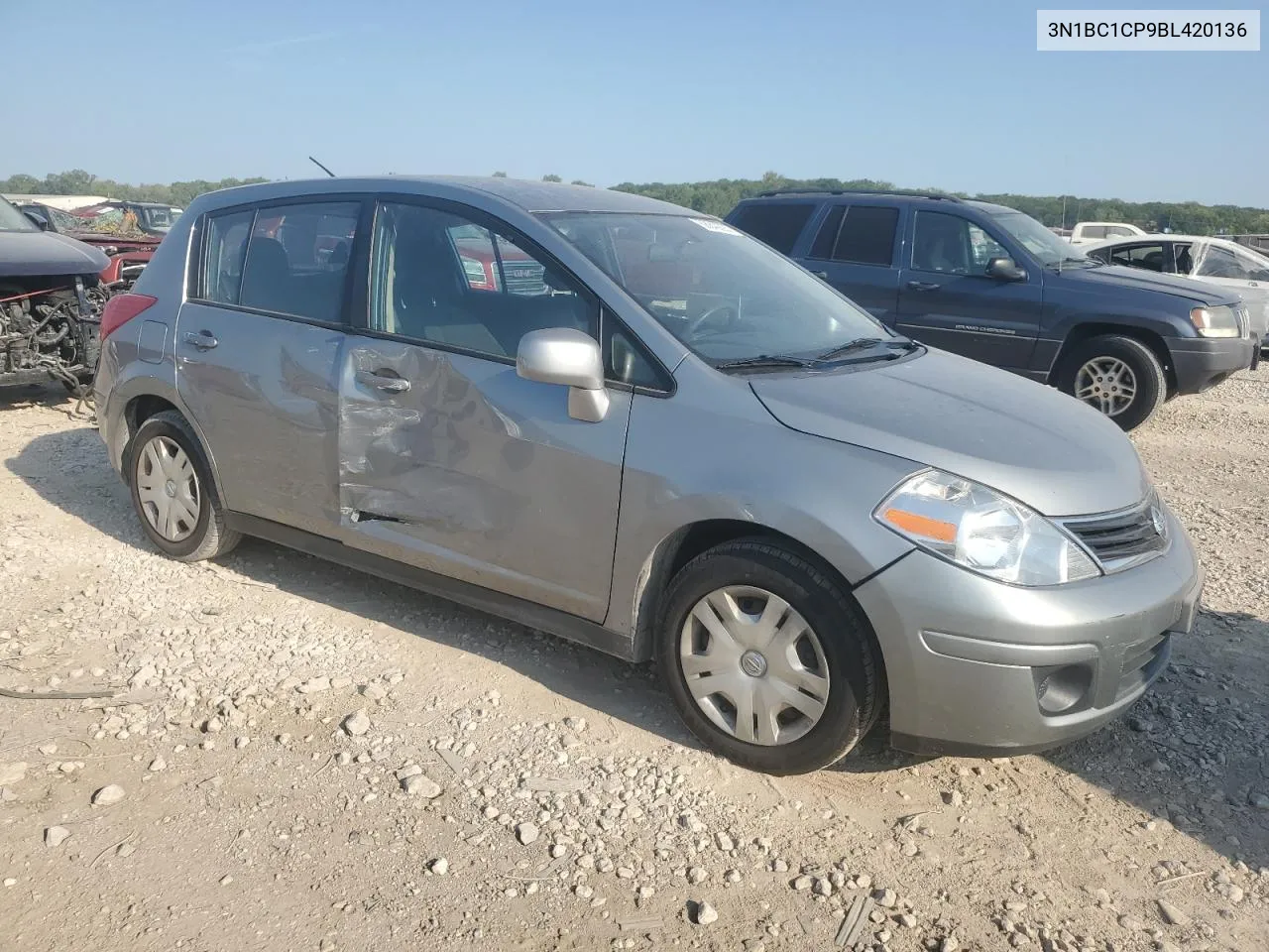 3N1BC1CP9BL420136 2011 Nissan Versa S