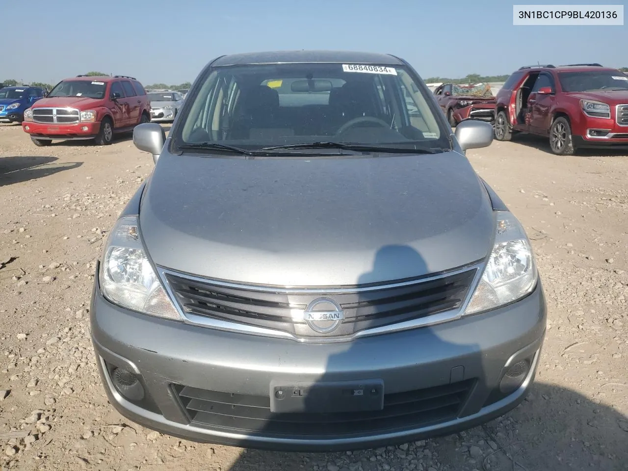 3N1BC1CP9BL420136 2011 Nissan Versa S