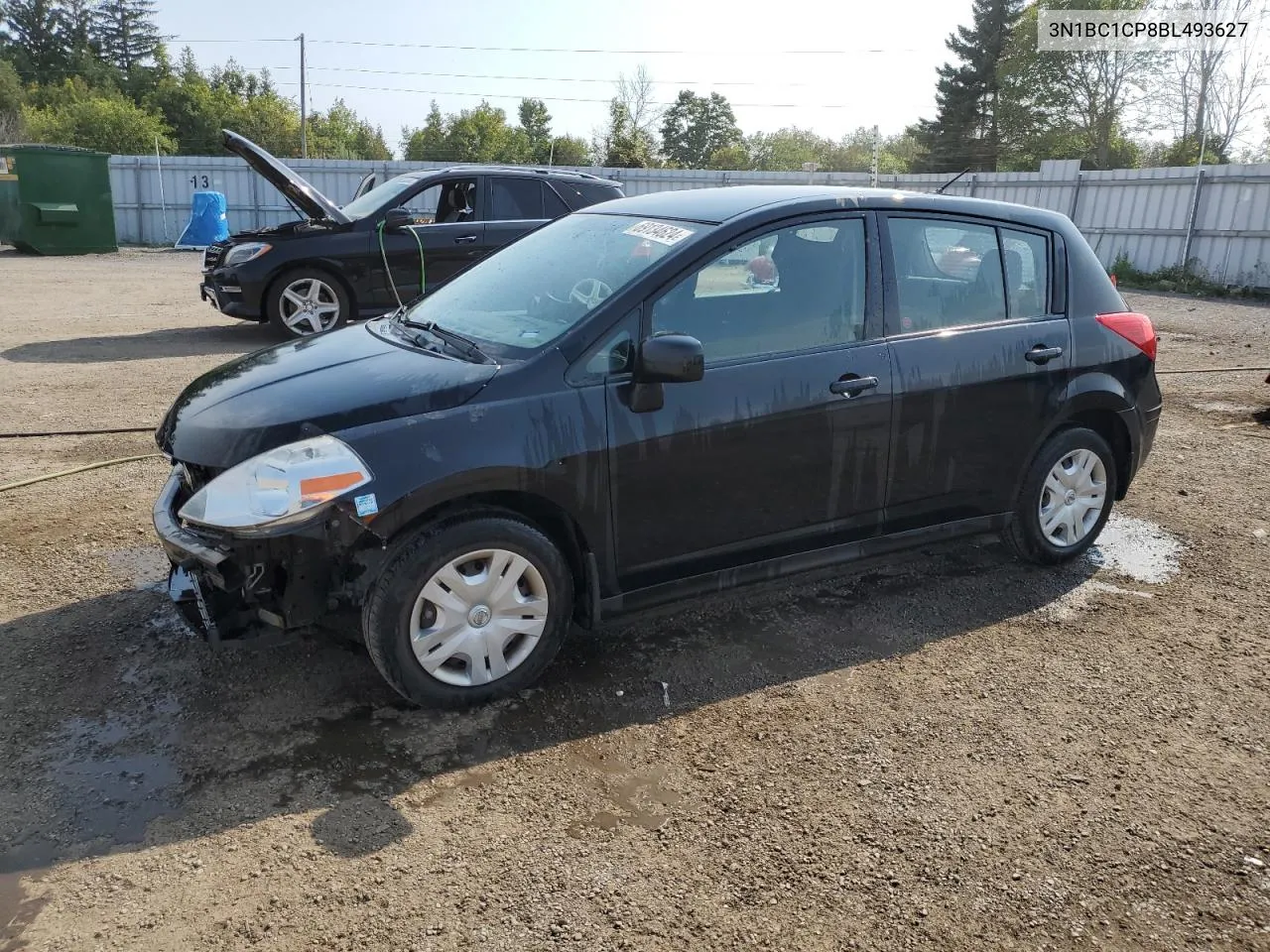 3N1BC1CP8BL493627 2011 Nissan Versa S