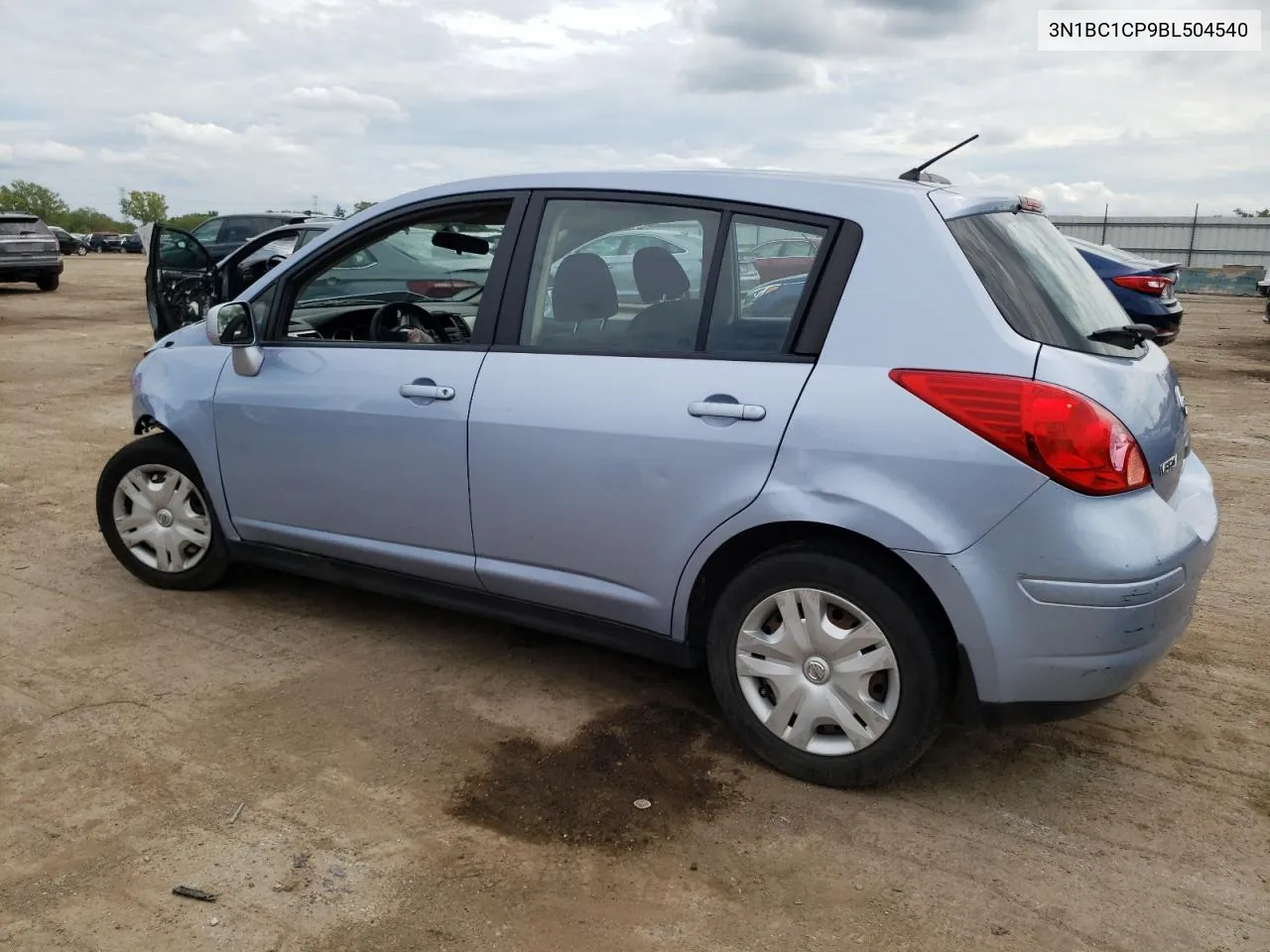 3N1BC1CP9BL504540 2011 Nissan Versa S