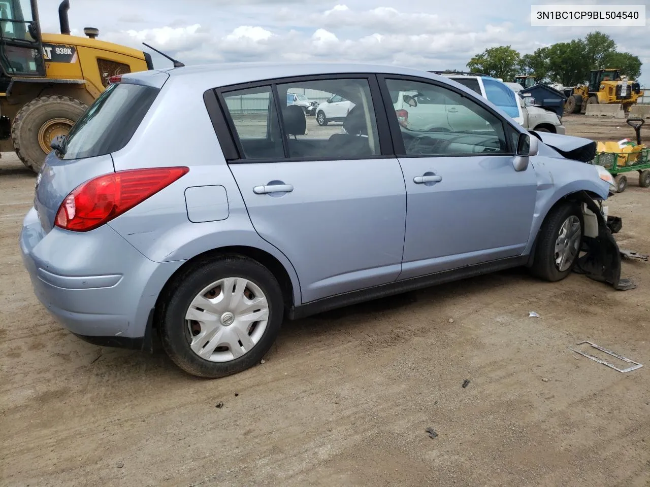 3N1BC1CP9BL504540 2011 Nissan Versa S