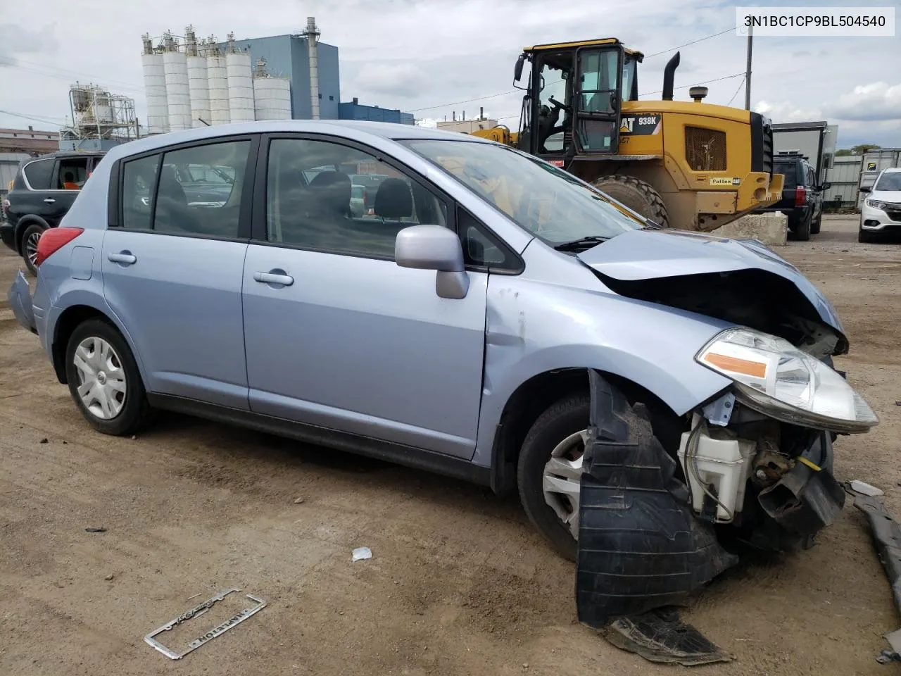 2011 Nissan Versa S VIN: 3N1BC1CP9BL504540 Lot: 69310634