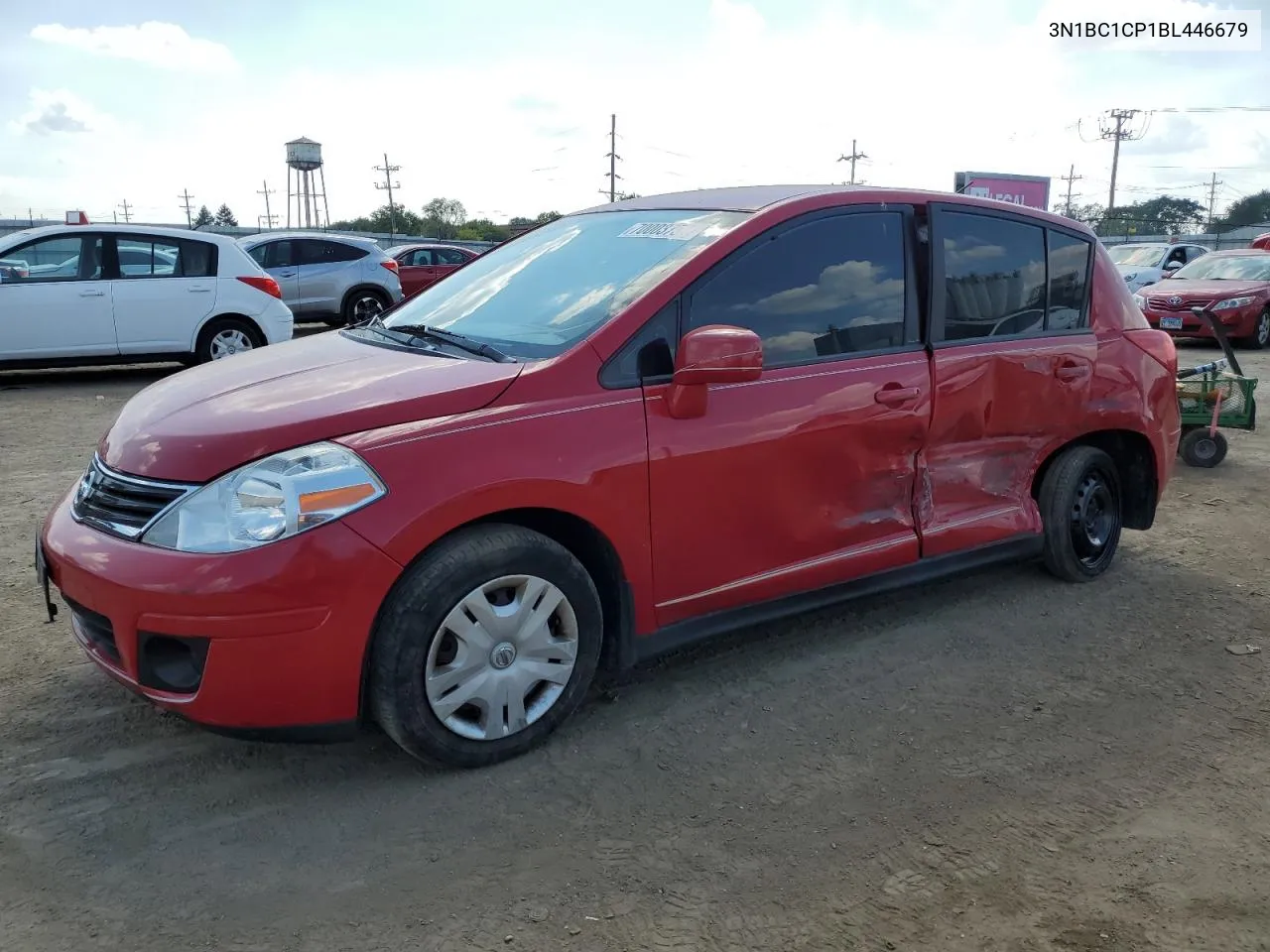 3N1BC1CP1BL446679 2011 Nissan Versa S