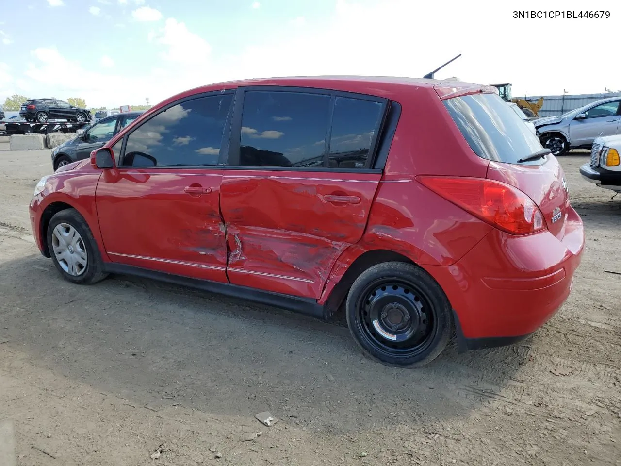 3N1BC1CP1BL446679 2011 Nissan Versa S