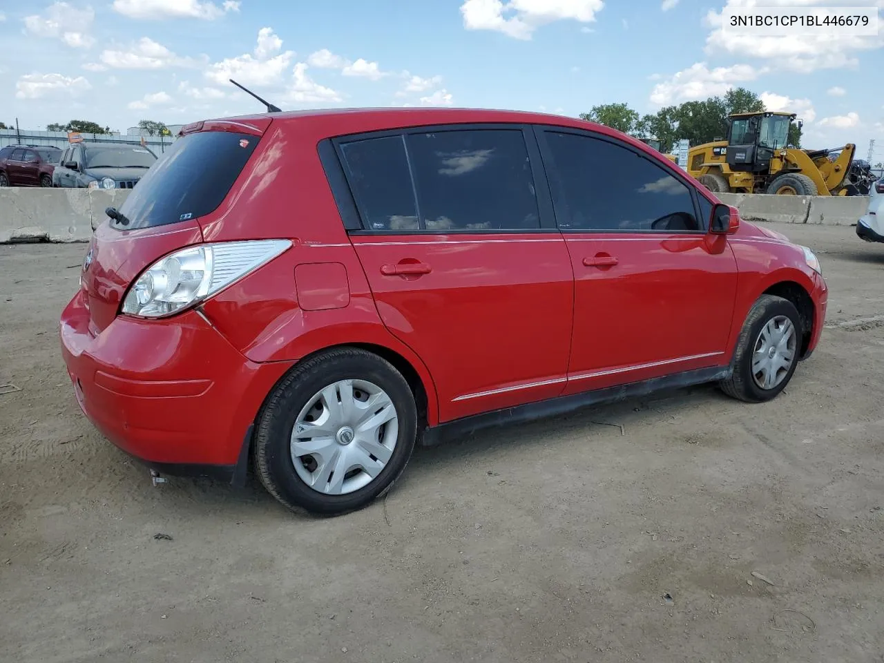 3N1BC1CP1BL446679 2011 Nissan Versa S