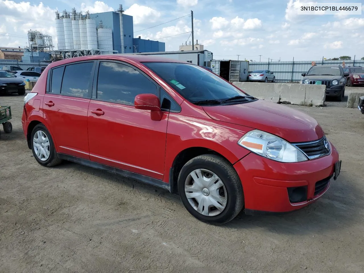 3N1BC1CP1BL446679 2011 Nissan Versa S