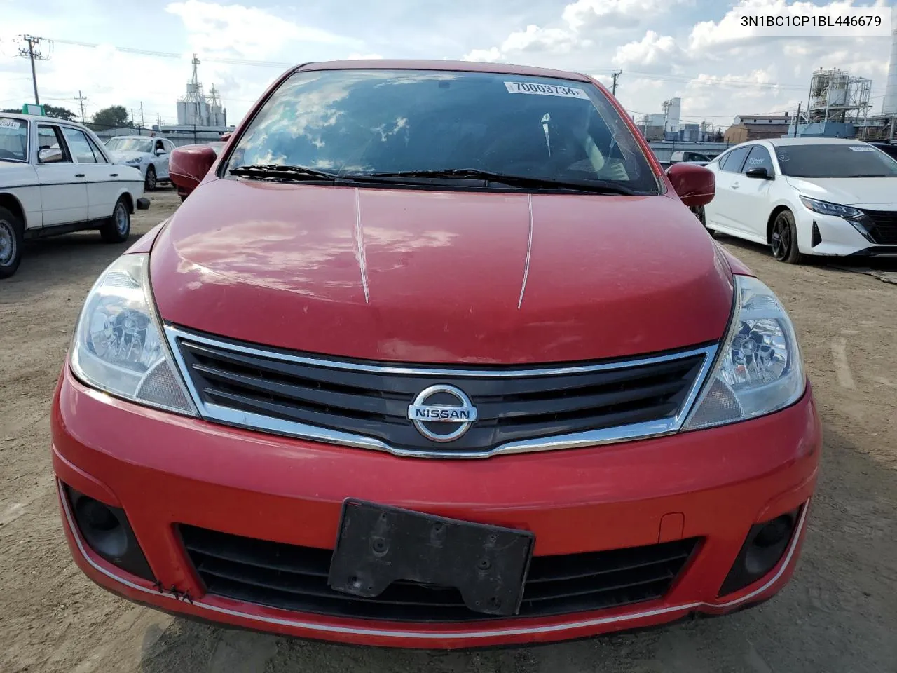 2011 Nissan Versa S VIN: 3N1BC1CP1BL446679 Lot: 70003734