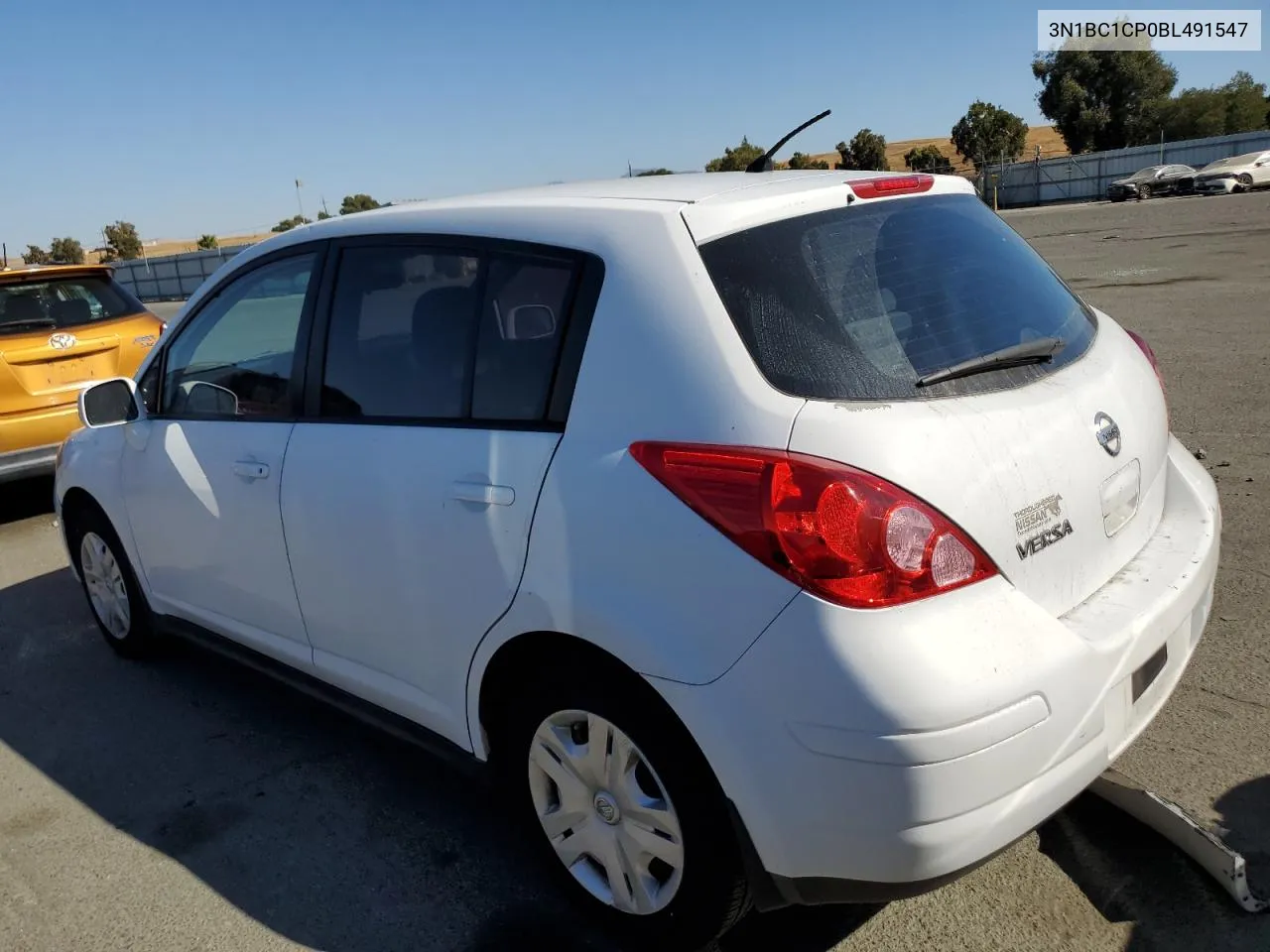 2011 Nissan Versa S VIN: 3N1BC1CP0BL491547 Lot: 70085274