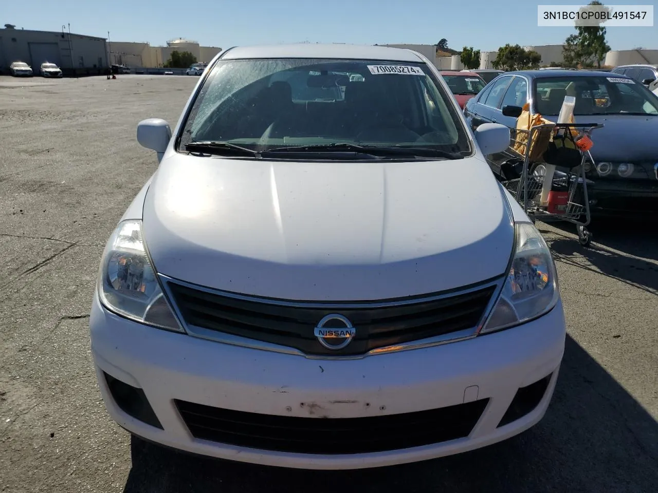 2011 Nissan Versa S VIN: 3N1BC1CP0BL491547 Lot: 70085274