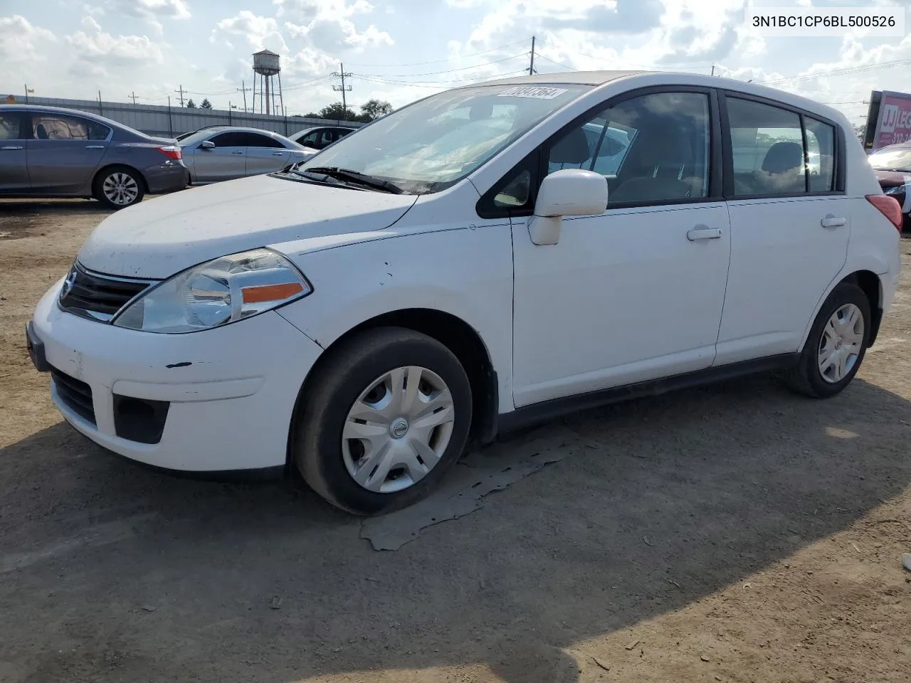 2011 Nissan Versa S VIN: 3N1BC1CP6BL500526 Lot: 70347364