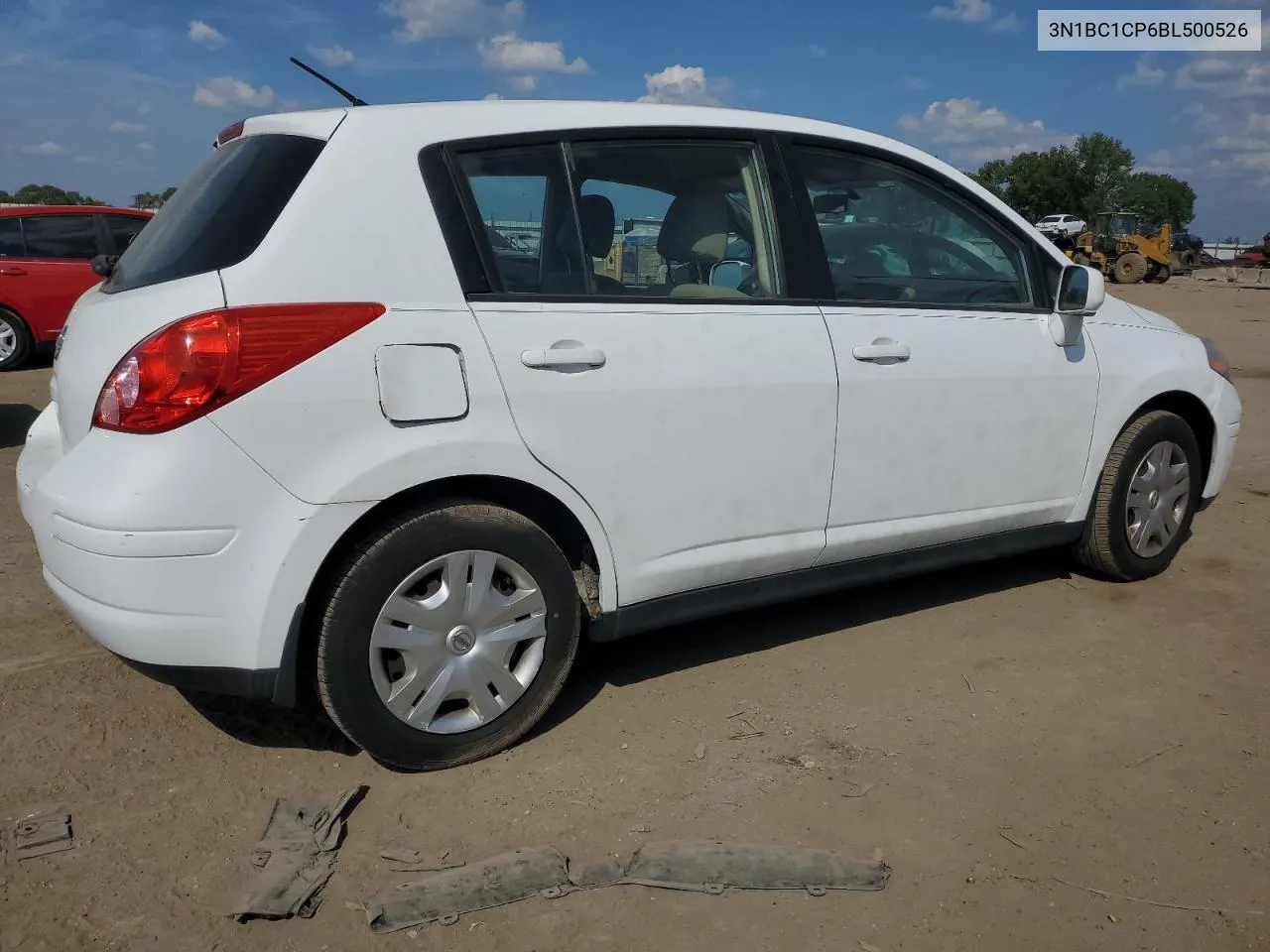 2011 Nissan Versa S VIN: 3N1BC1CP6BL500526 Lot: 70347364