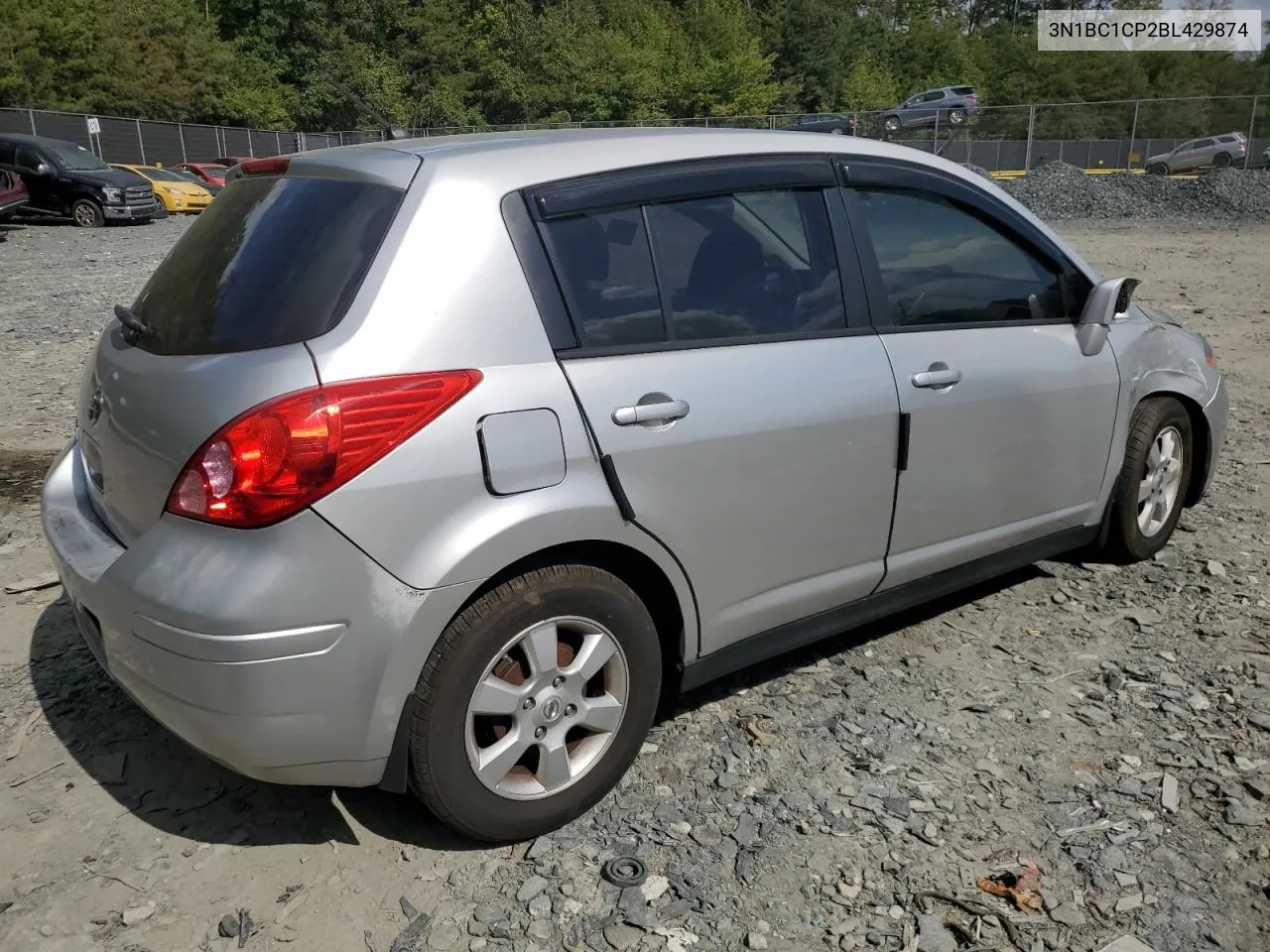 2011 Nissan Versa S VIN: 3N1BC1CP2BL429874 Lot: 70429314