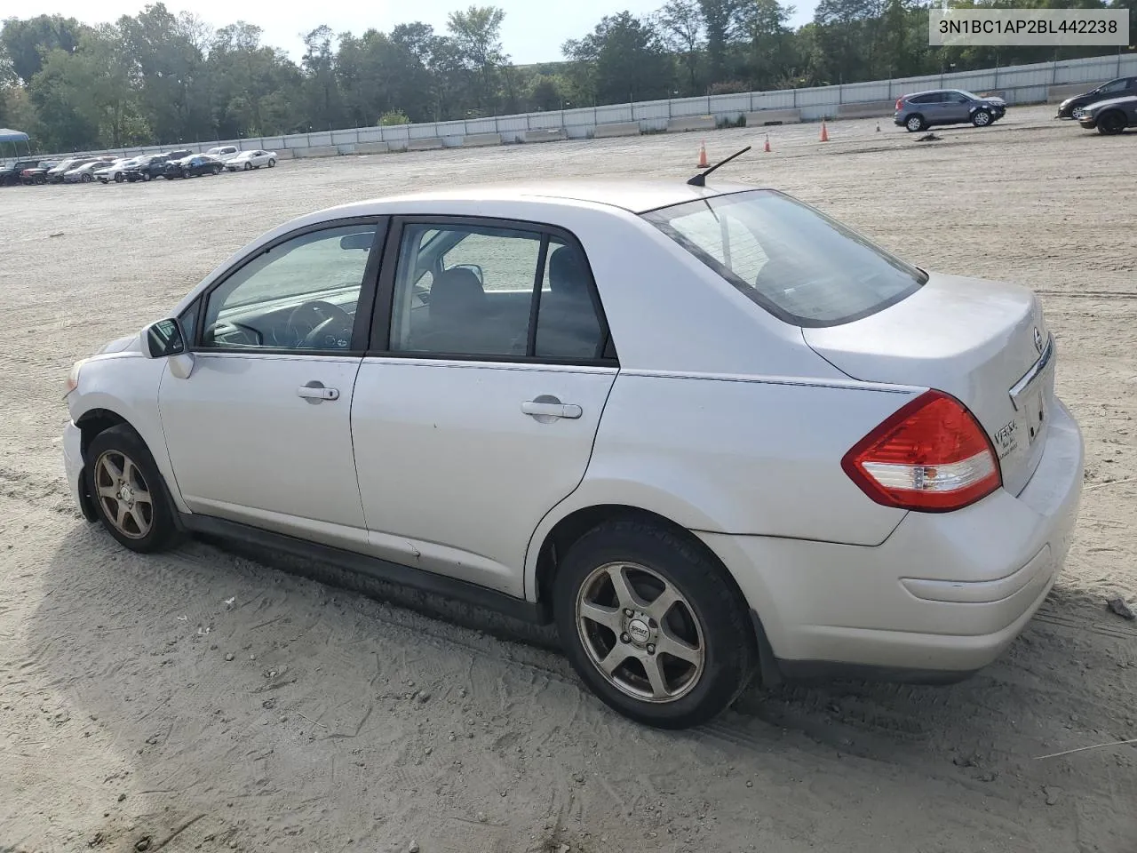 2011 Nissan Versa S VIN: 3N1BC1AP2BL442238 Lot: 70765764