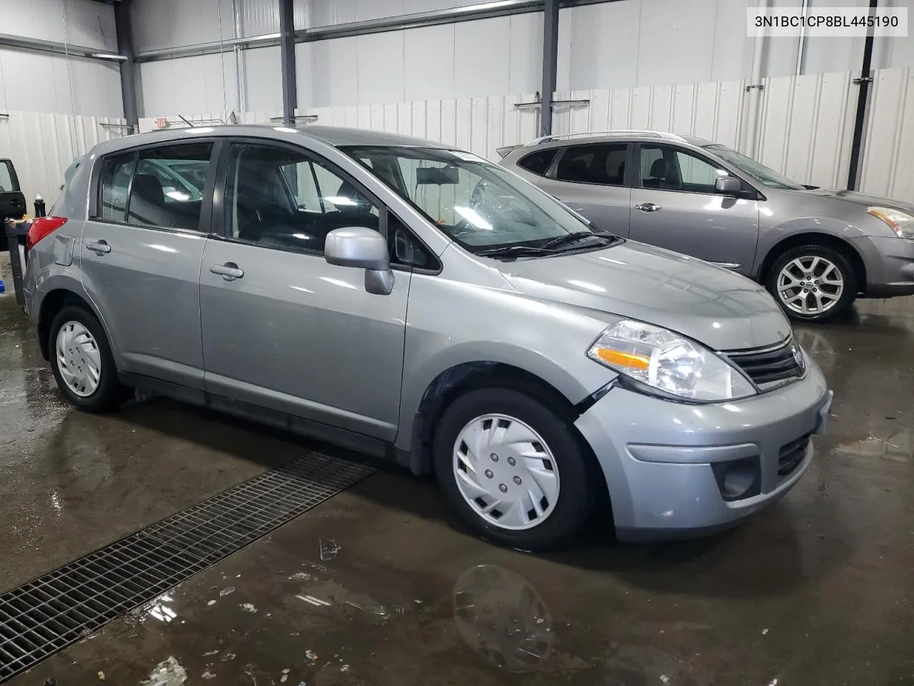 2011 Nissan Versa S VIN: 3N1BC1CP8BL445190 Lot: 70820374