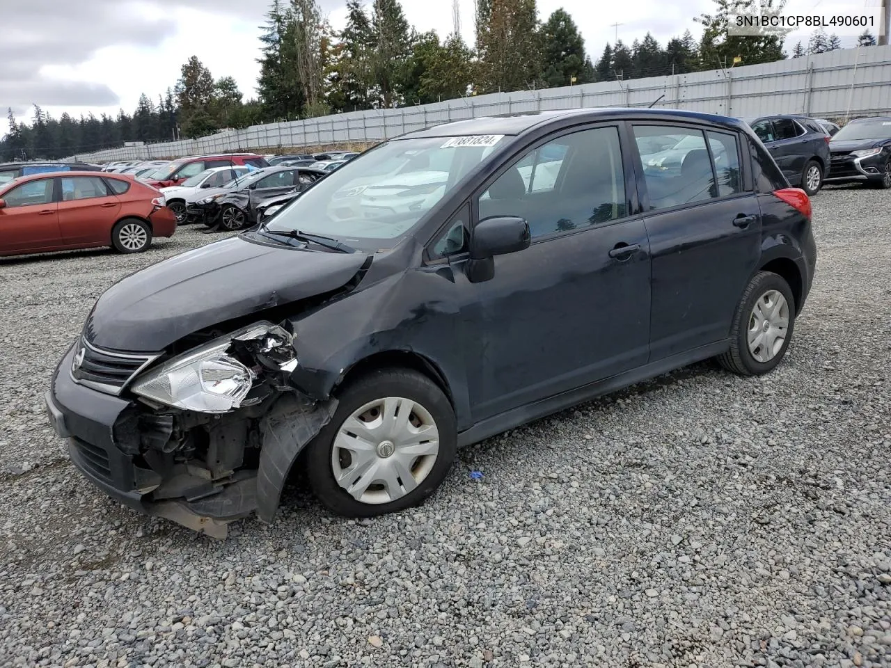 2011 Nissan Versa S VIN: 3N1BC1CP8BL490601 Lot: 70881824