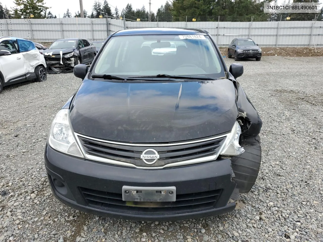 3N1BC1CP8BL490601 2011 Nissan Versa S