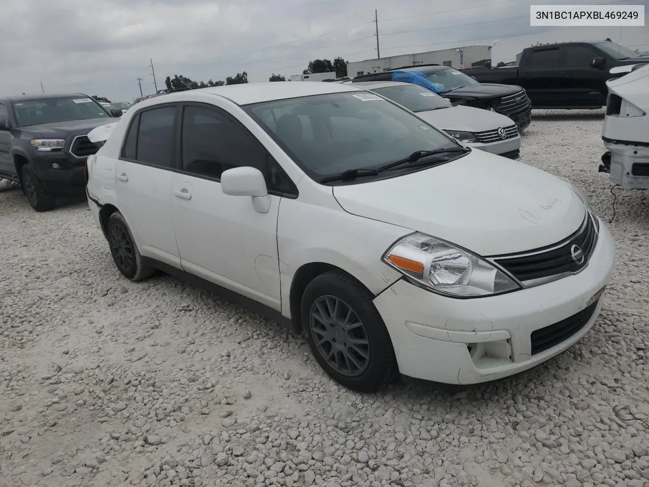 2011 Nissan Versa S VIN: 3N1BC1APXBL469249 Lot: 70892434