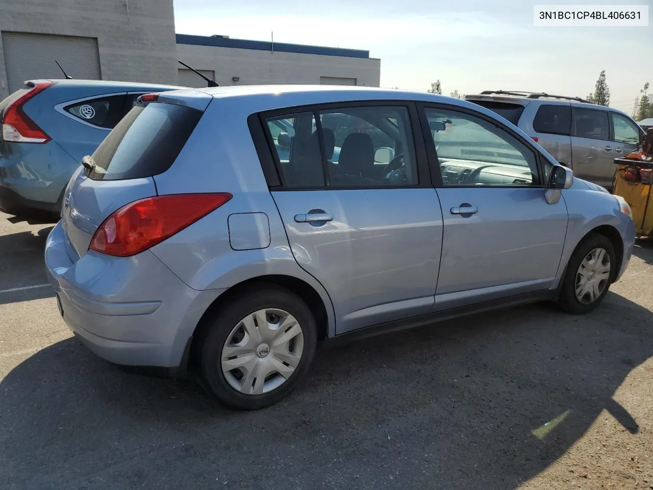 2011 Nissan Versa S VIN: 3N1BC1CP4BL406631 Lot: 70912994