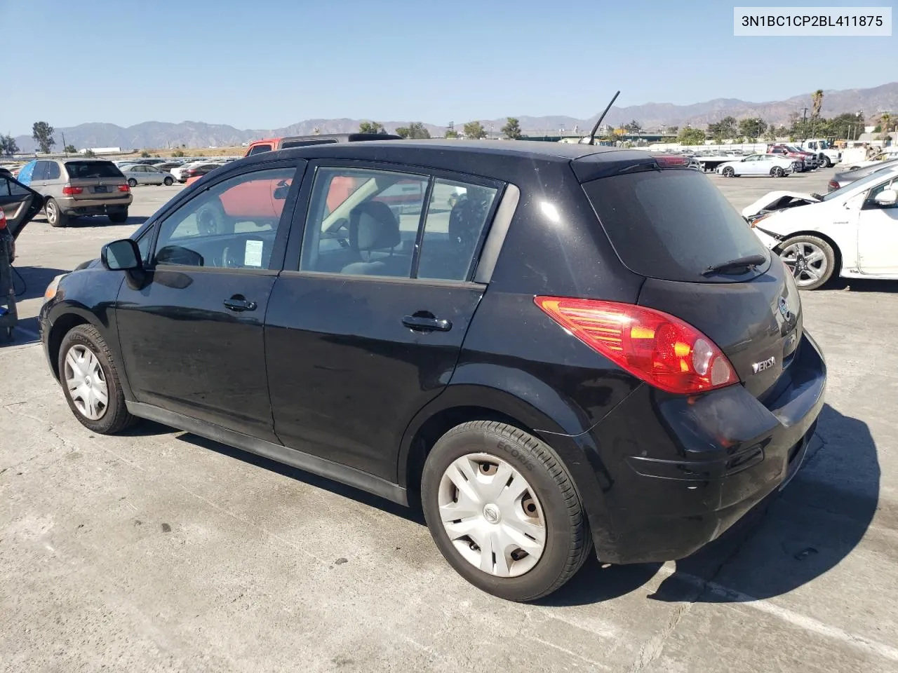 3N1BC1CP2BL411875 2011 Nissan Versa S