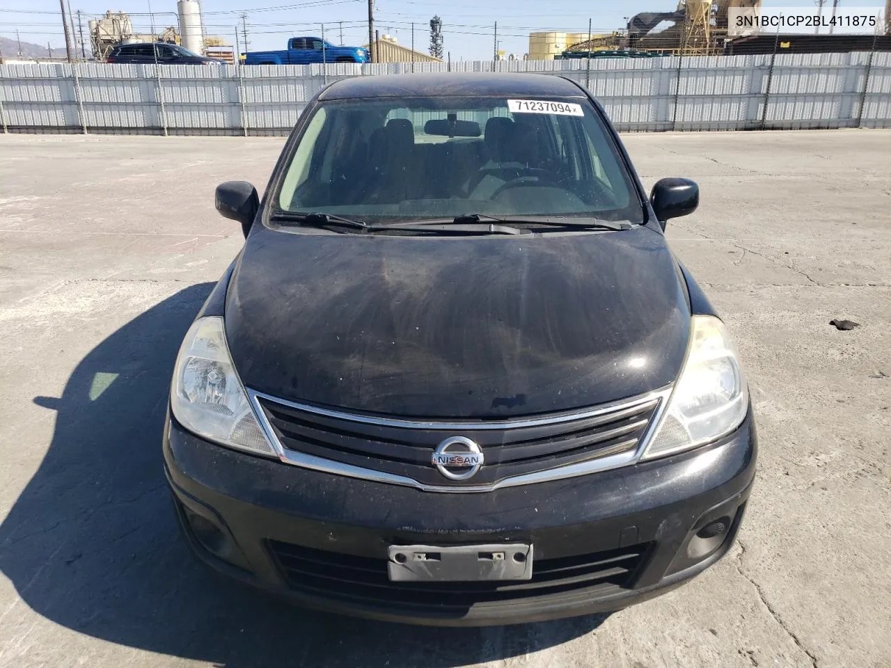 2011 Nissan Versa S VIN: 3N1BC1CP2BL411875 Lot: 71237094