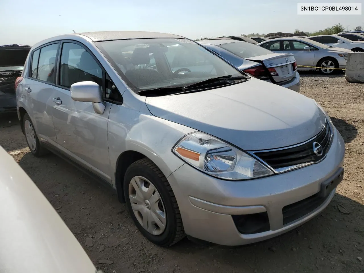 2011 Nissan Versa S VIN: 3N1BC1CP0BL498014 Lot: 71492794