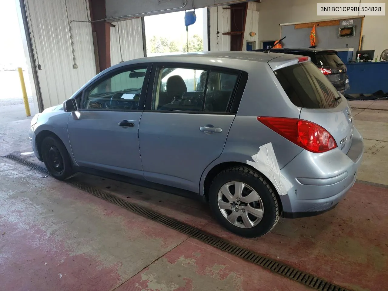 2011 Nissan Versa S VIN: 3N1BC1CP9BL504828 Lot: 71552064