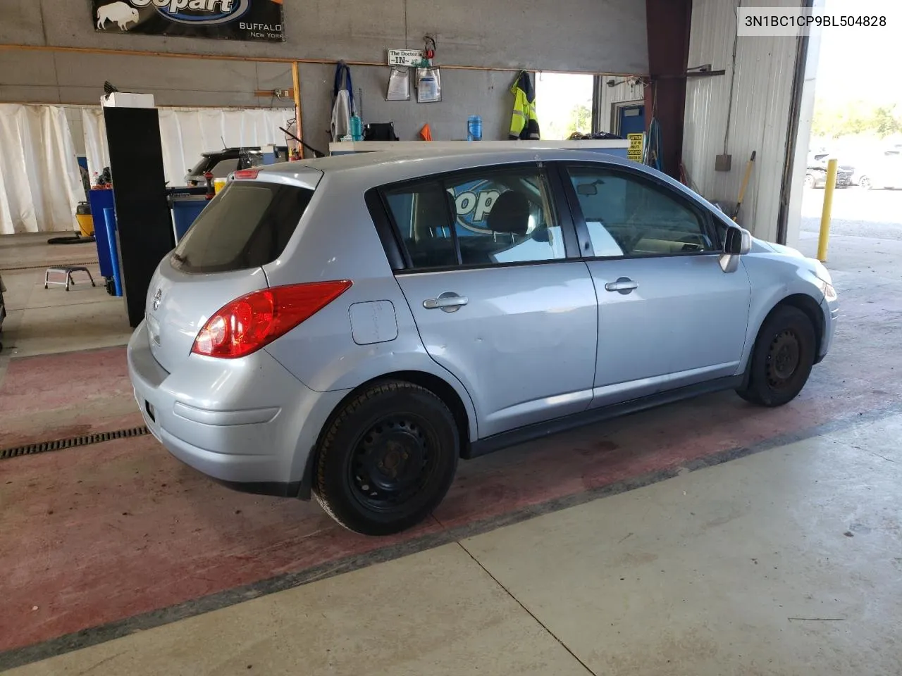 2011 Nissan Versa S VIN: 3N1BC1CP9BL504828 Lot: 71552064