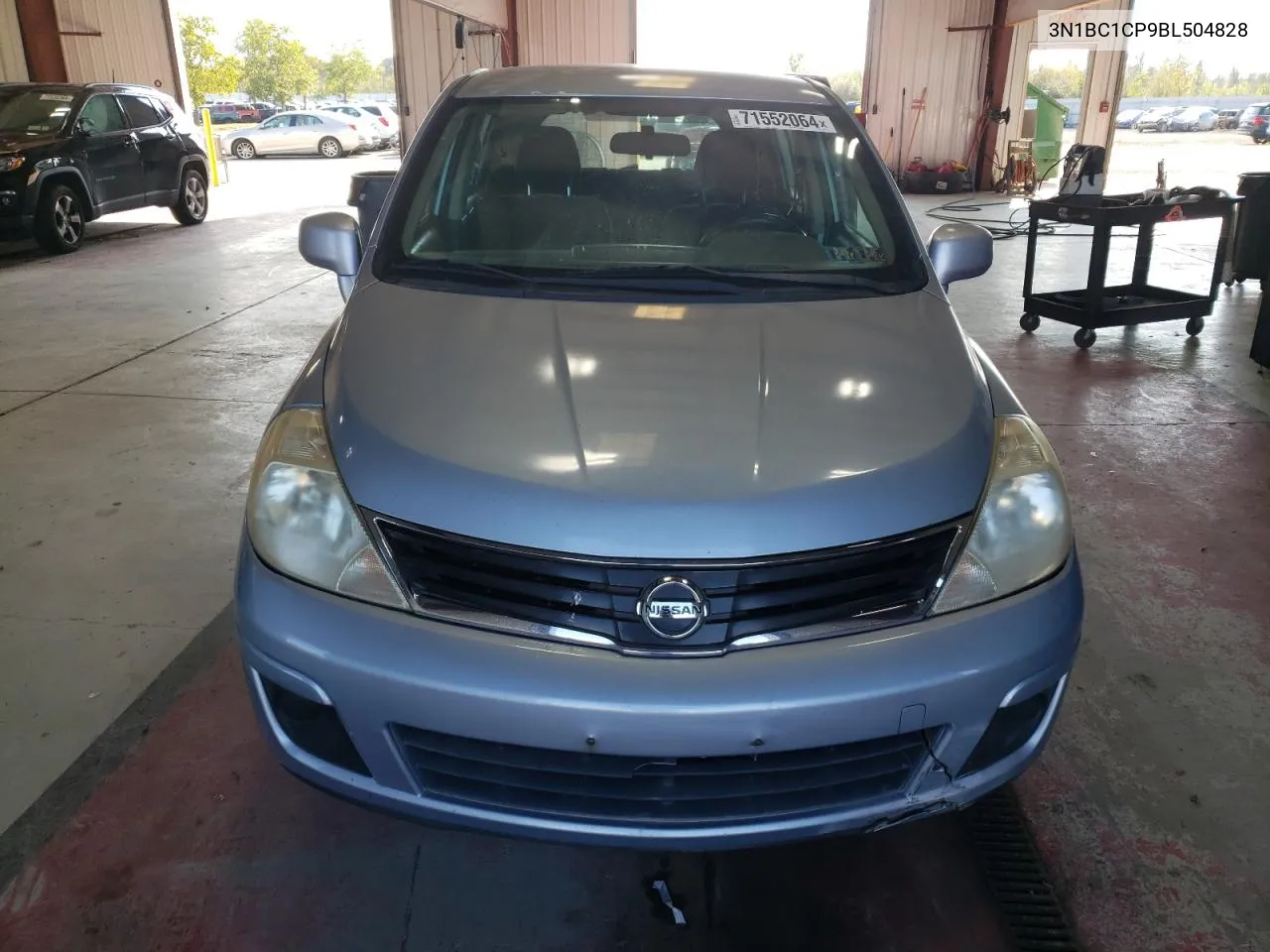 2011 Nissan Versa S VIN: 3N1BC1CP9BL504828 Lot: 71552064