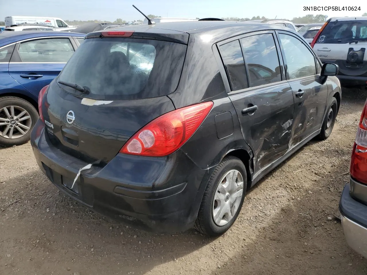 2011 Nissan Versa S VIN: 3N1BC1CP5BL410624 Lot: 71562004