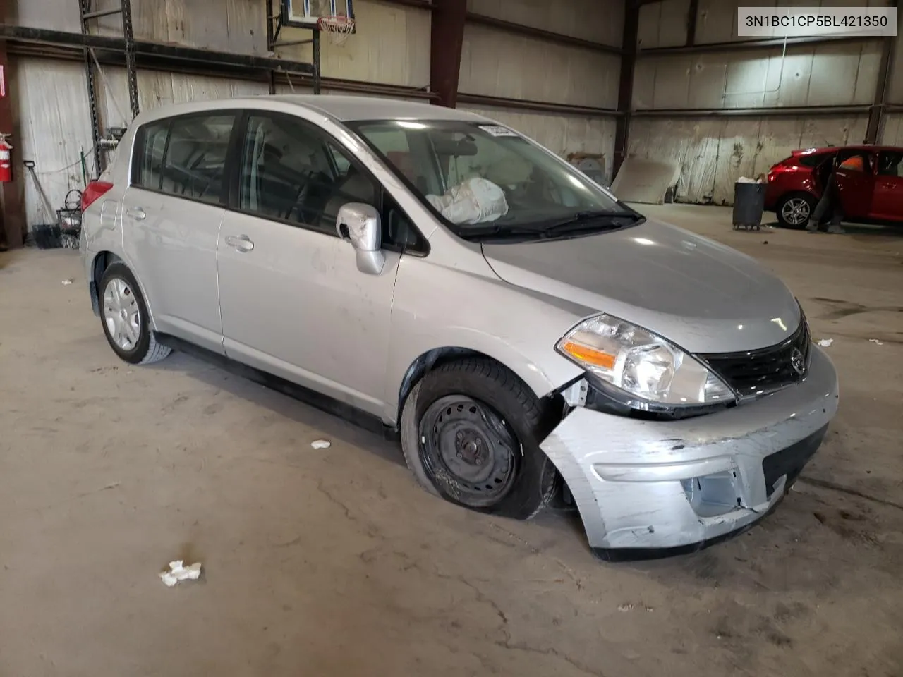 2011 Nissan Versa S VIN: 3N1BC1CP5BL421350 Lot: 72020204