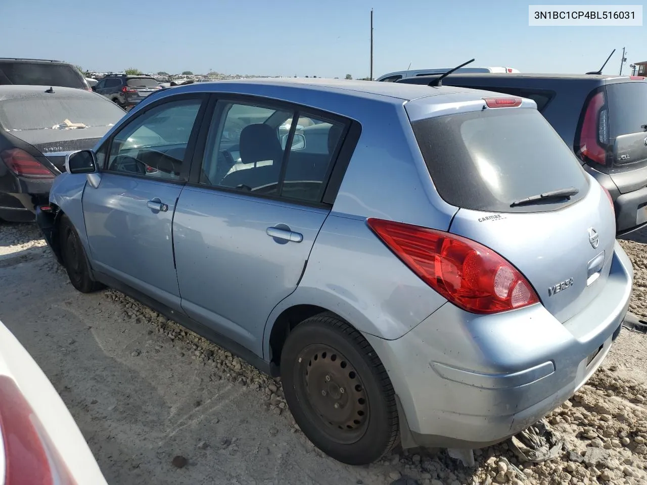 2011 Nissan Versa S VIN: 3N1BC1CP4BL516031 Lot: 72067344