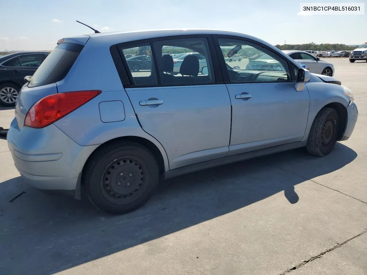 2011 Nissan Versa S VIN: 3N1BC1CP4BL516031 Lot: 72067344