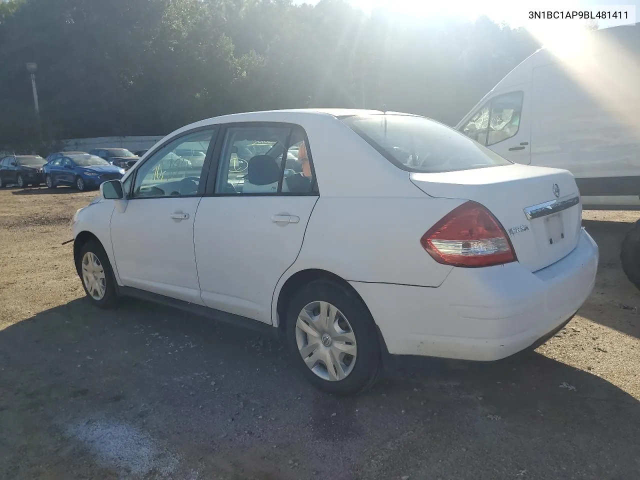 2011 Nissan Versa S VIN: 3N1BC1AP9BL481411 Lot: 72178514