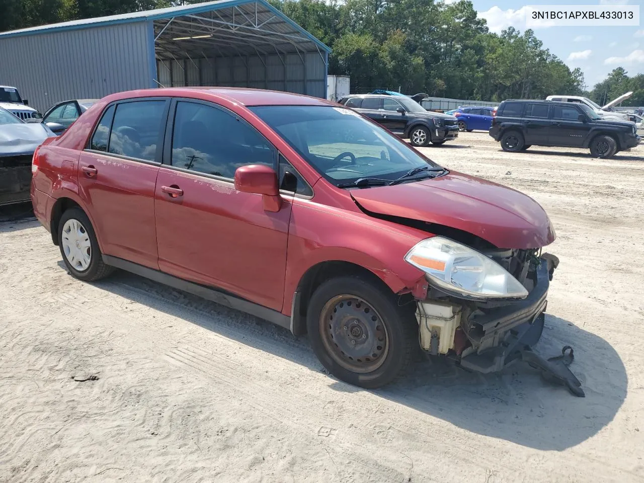 3N1BC1APXBL433013 2011 Nissan Versa S