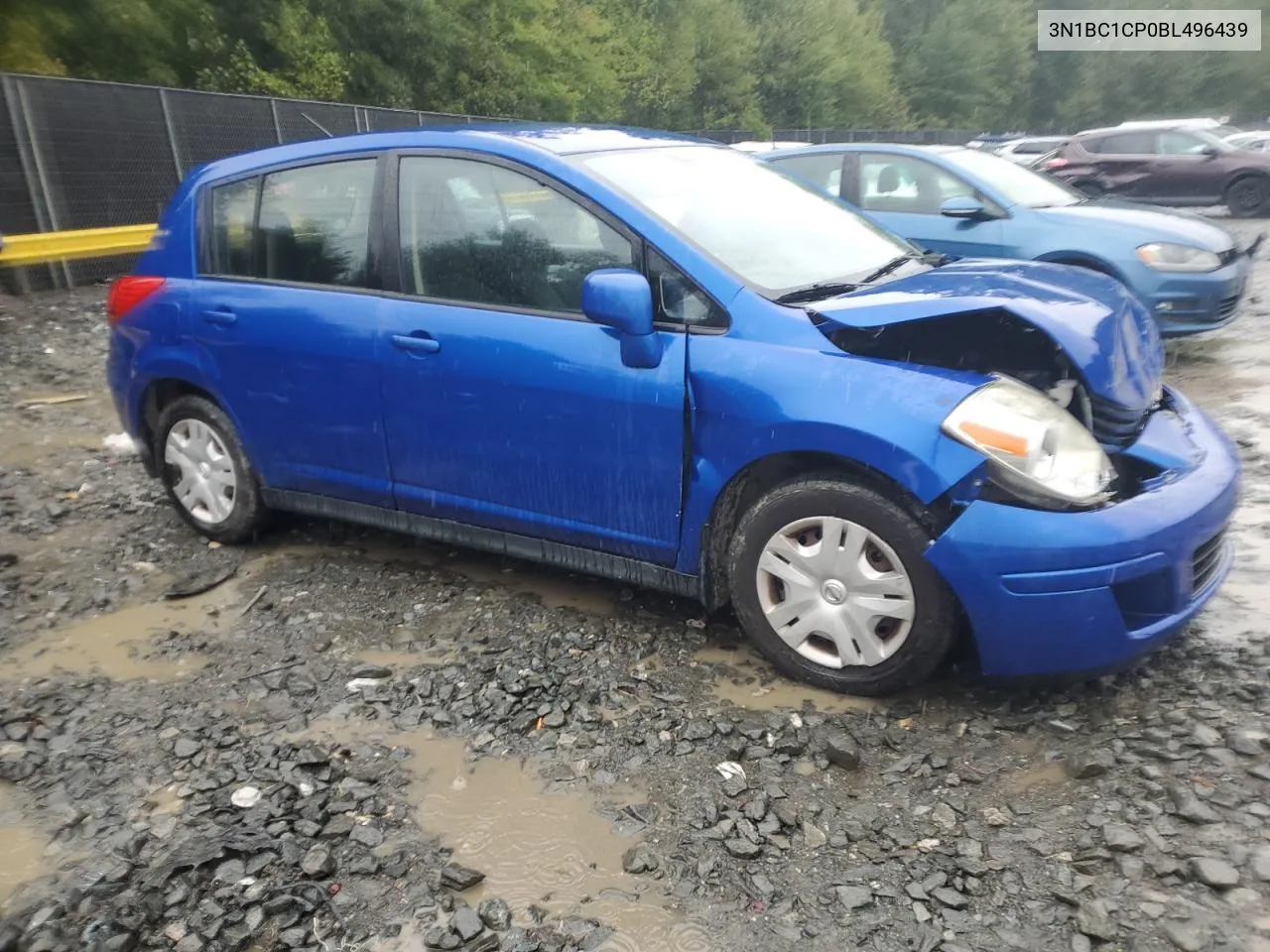 2011 Nissan Versa S VIN: 3N1BC1CP0BL496439 Lot: 72820744