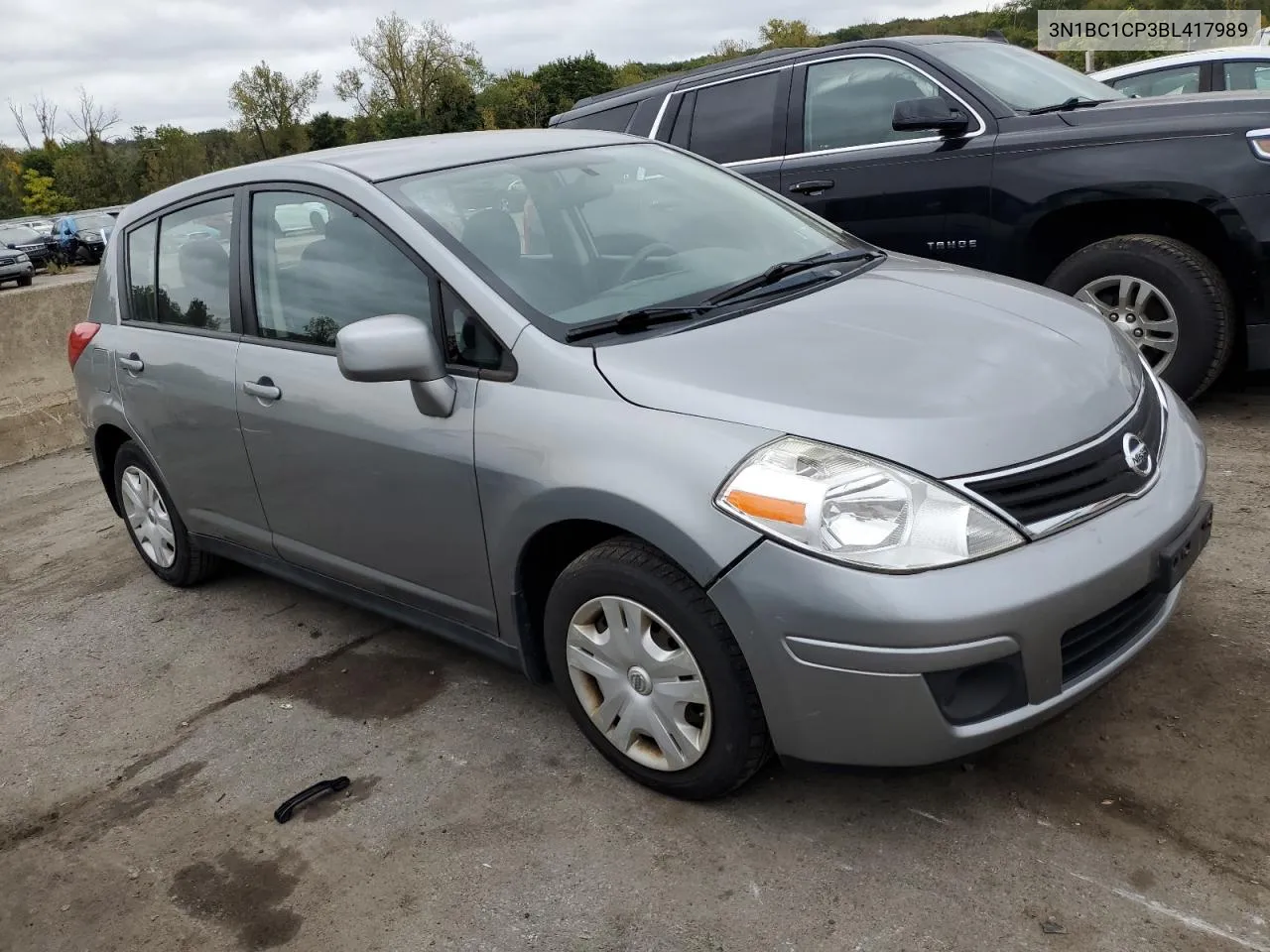 2011 Nissan Versa S VIN: 3N1BC1CP3BL417989 Lot: 72882184