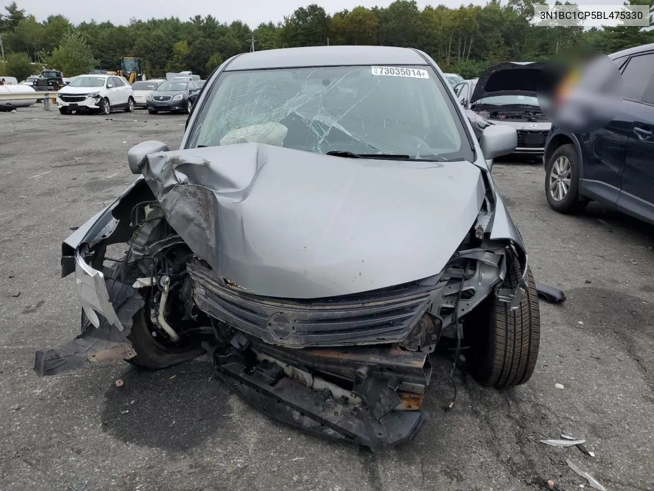 2011 Nissan Versa S VIN: 3N1BC1CP5BL475330 Lot: 73035014