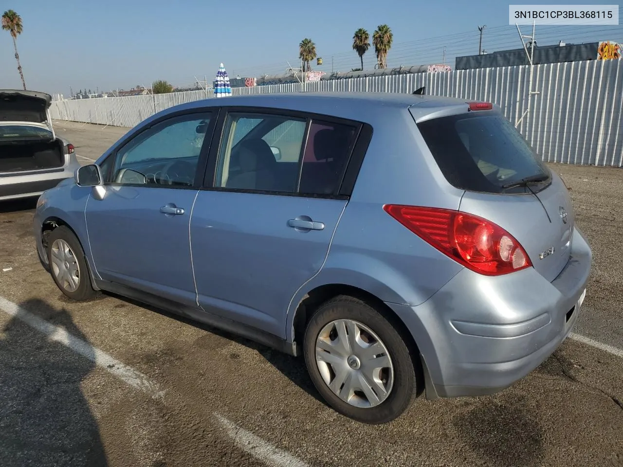 2011 Nissan Versa S VIN: 3N1BC1CP3BL368115 Lot: 73529054