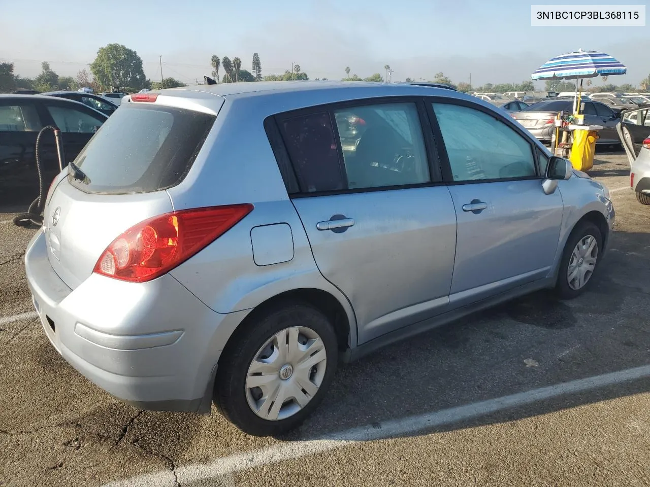 2011 Nissan Versa S VIN: 3N1BC1CP3BL368115 Lot: 73529054