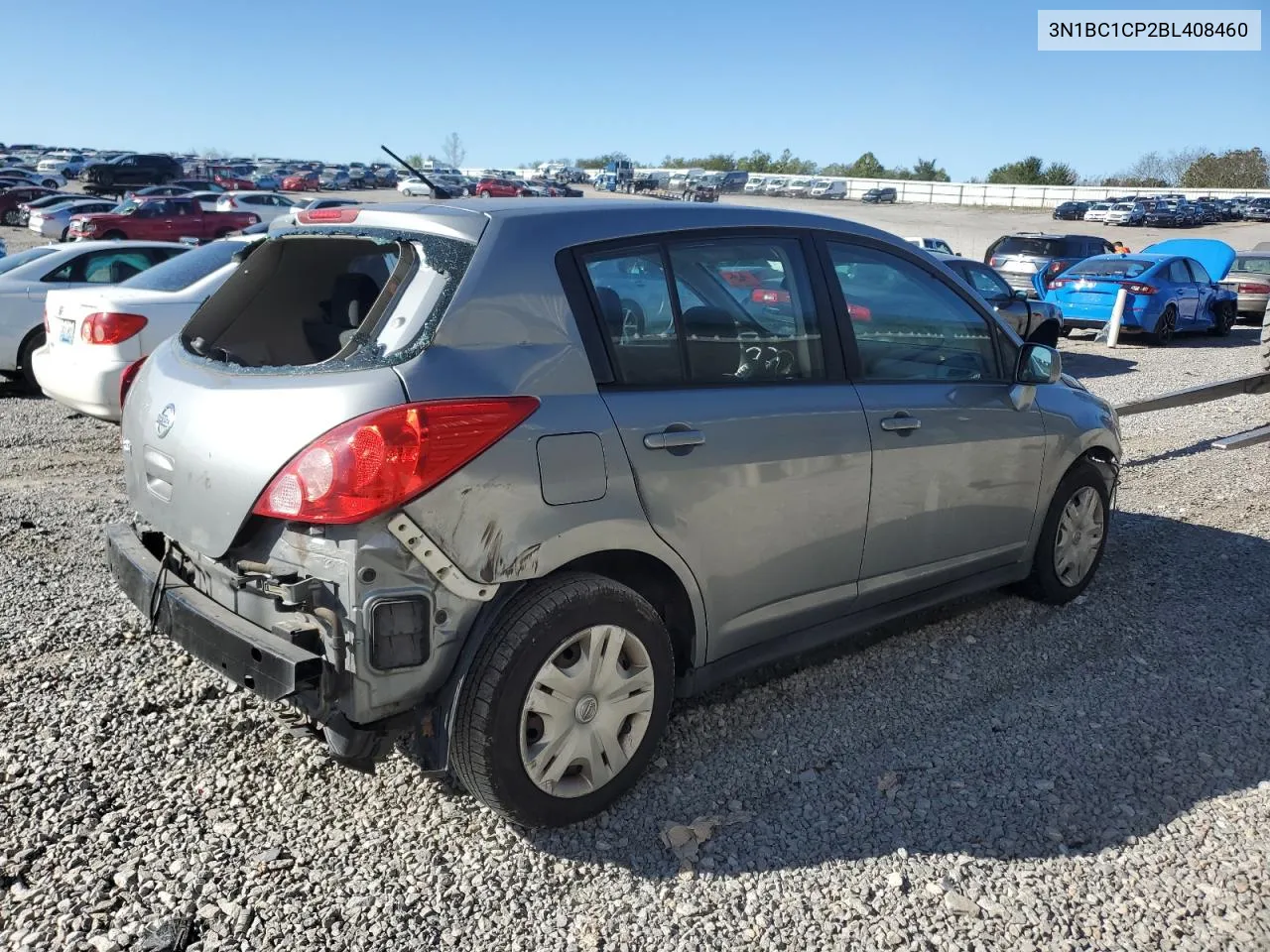 2011 Nissan Versa S VIN: 3N1BC1CP2BL408460 Lot: 73658914